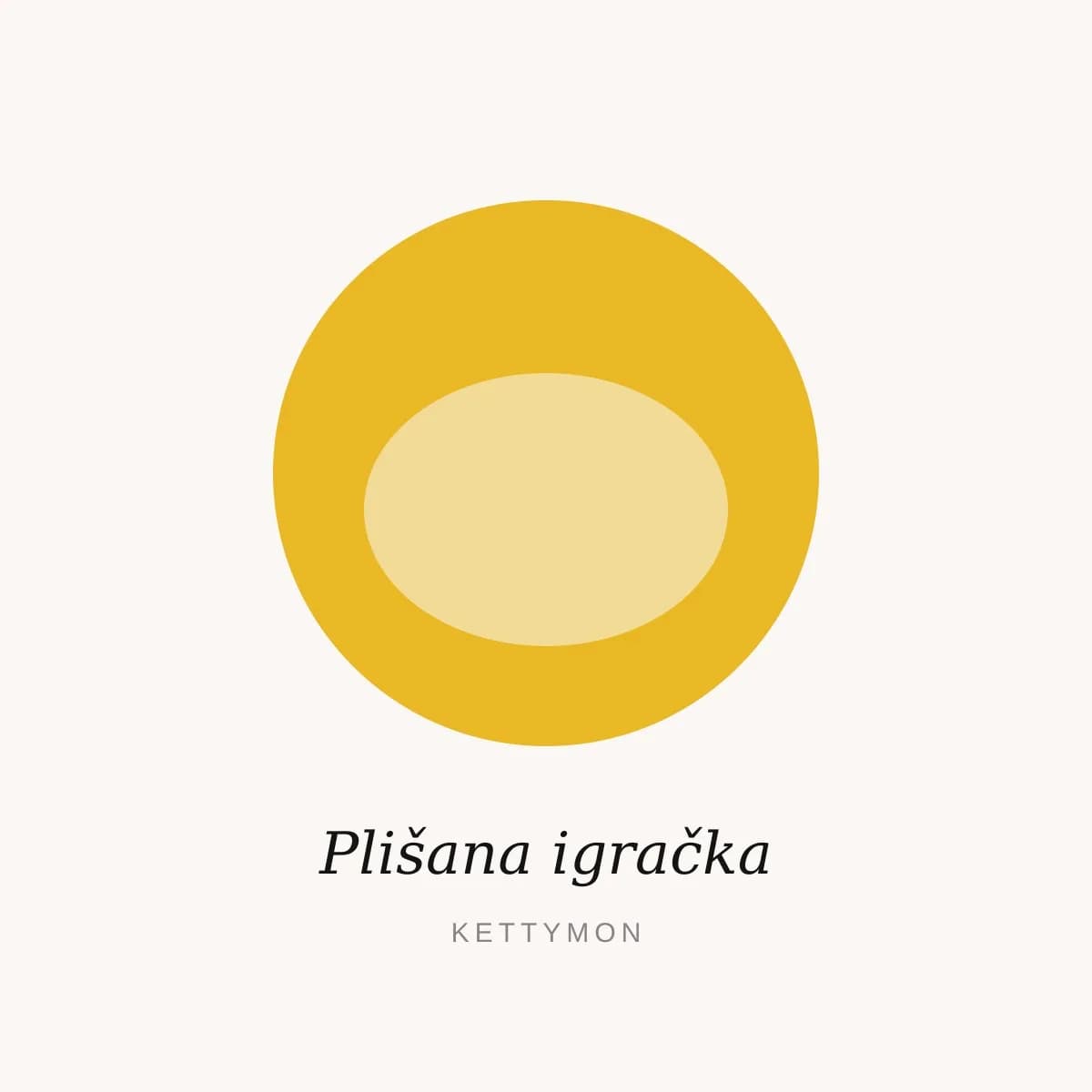 Plišana igračka — KettyMon